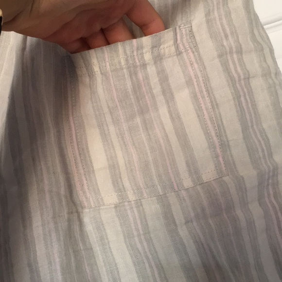 •Anthropologie Striped Beachy Linen Shorts• - Picture 4 of 6